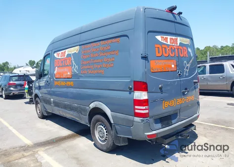 2018 Mercedes-Benz Sprinter 2500 Standard Roof V6 from USA, damaged, VIN WD3PE7CDXJP635883